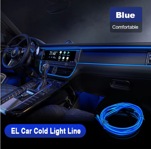 USB Car Ambient Light Strips: Colorful, Cool & Easy