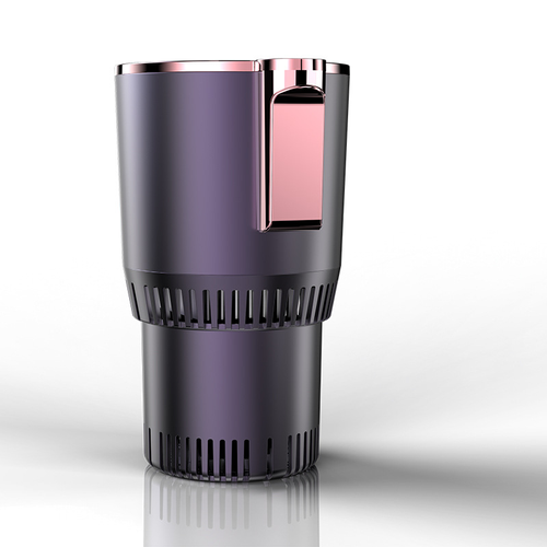 Smart Car Cup Cooler Warmer with Touch Display for Vehicles