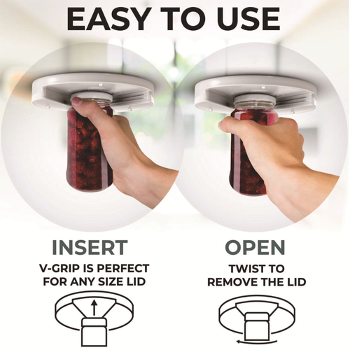Wall - Mounted Jar Opener: Opens Any Lid