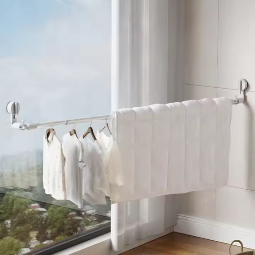 Drill - Free Retractable Suction Drying Rod (114 - 210cm)