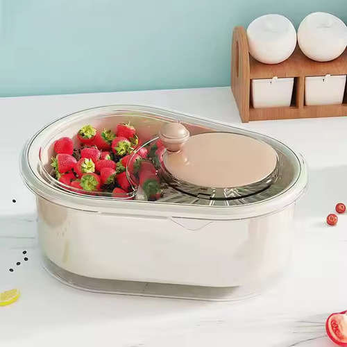 Fruit & Seafood Washer: Hand - Crank, Scratch - Free