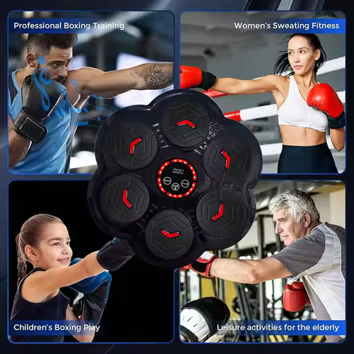 Smart Boxing Trainer: Music - Sync, All - Age Home Fitness