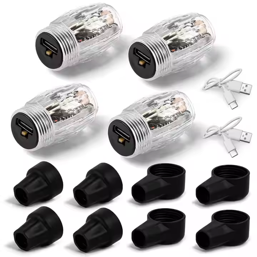 Ghana's Ultimate Ride Upgrade! Motion - Sensing Color - Changing Wheel Lights, Waterproof & Rechargeable + FREE Card Slot