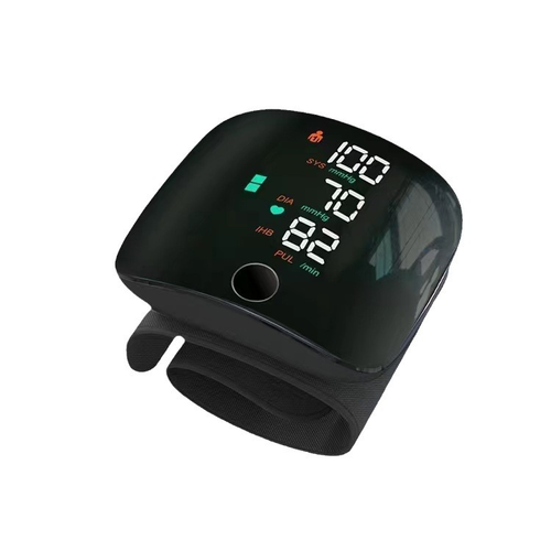 Smart Wrist Blood Pressure Monitor: LED Color Screen & Intelligent Pressure Regulation