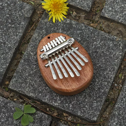 8 Key Mini Wooden High Quality Exquisite Finger Thumb Piano Marimba Musical Good Accessory Pendant Gift