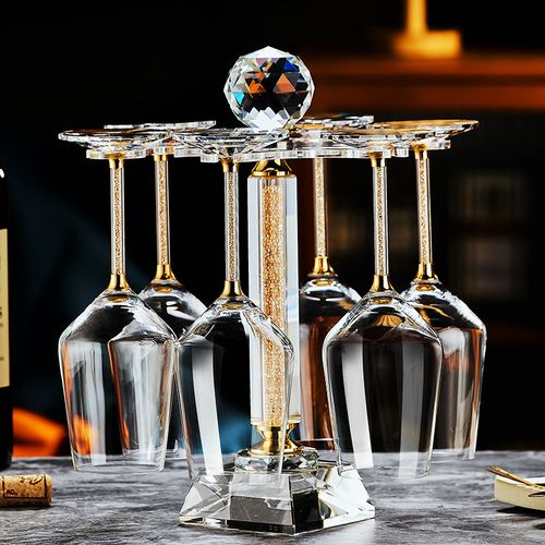 taças de vinho de cristal