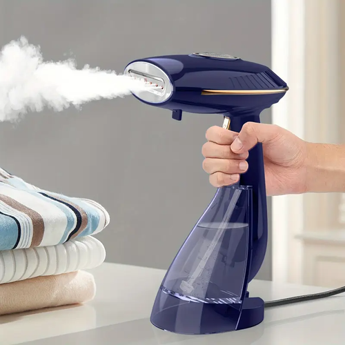 👚Vaporizador de roupa portátil de 1 peça - 1500 W, aquecimento rápido de 30 segundos, grande depósito de água, desligamento automático, vapor contínuo para uma remoção eficaz de rugas (ficha UE)