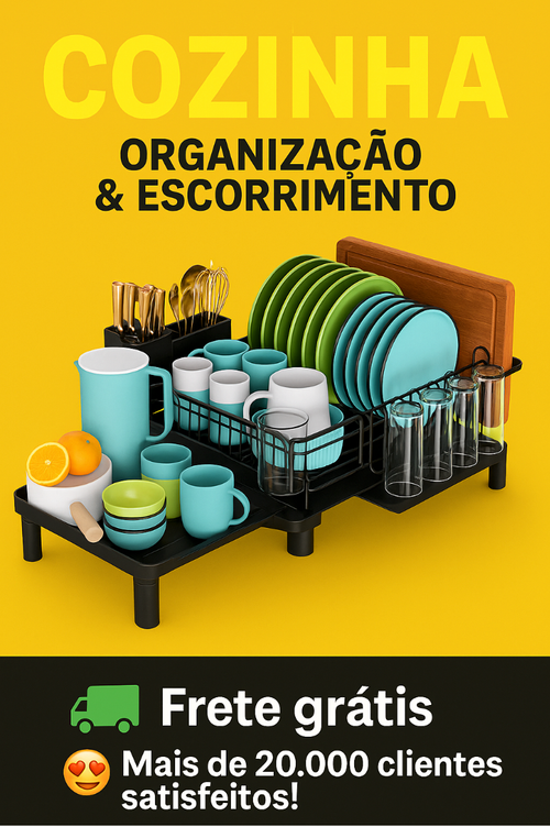Suporte de cozinha para tigela, suporte antiferrugem para bancada, tigela de drenagem de camada dupla, suporte de armazenamento multifuncional