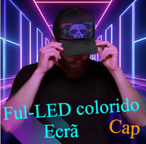 Chapéu de publicidade LED