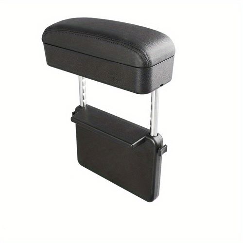 🚙Almofada ajustável de braço para carro, almofada de apoio de cotovelo em material ABS, organizador de console veicular com caixa de armazenamento, compatível com vários modelos, acessórios de interior automotivo, consoles centrais e de chão