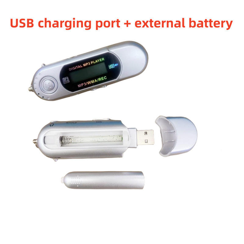 8GB Digital MP3,WAV MP4 Player Hi-Fi Audio Built-In Speaker Earphone Port FM Radio Voice Recorder for 5.2 Aluminum Alloy