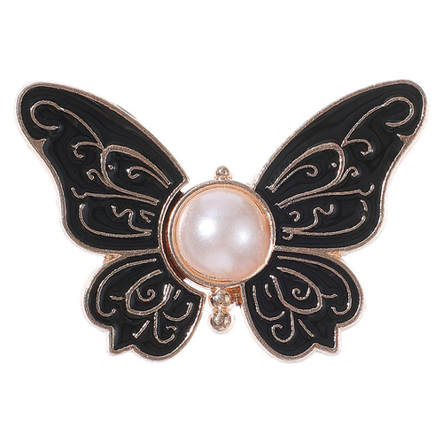 In Stock Adjustable Jeans Waist Cincher with Detachable Pearl Pattern Butterfly Buckle No-Sew Rectangle Waist Size Adjustment