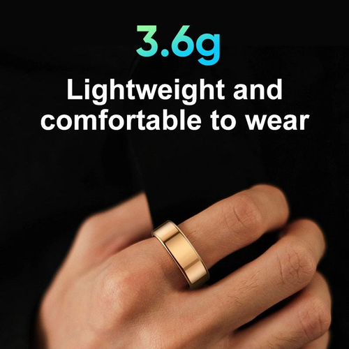 Smart Finger Ring HRV Heart Rate Blood Oxygen Monitor Fitness Women Men Health Tracker RK2 Smart Ring