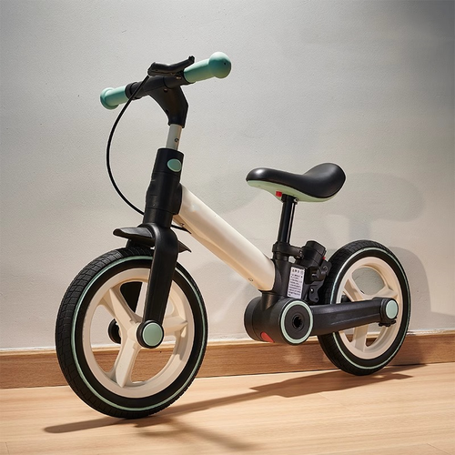 Toddler Bike With Push Handle for Kids 1-5 Years 6 in 1 Push Bike Balance Bike for Boys and Girls With Brakes & Kickstand