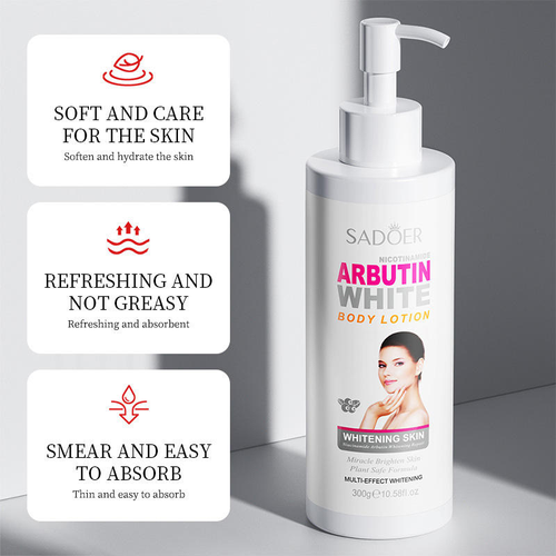 Body Lotion Lightening Arbutin Skin Whitening Cream Brightening Moisturizer Whitening Body Lotion