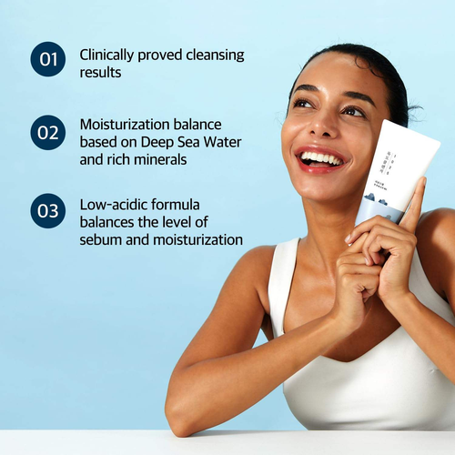 ROUND LAB Cleanser 150ml Face Wash Face Cleanser Moisturizing Facial Facial Foam Korea Skincare