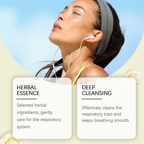 Herbal Diffusion Pen with Mullein Extract & Thyme Mint for Lung Cleaning Fresh Oral Air & Quitting Bad Habits (600 Uses)