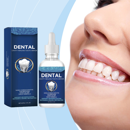 Teeth Care Liquid Gentle Care for Teeth Cleaning Yellow Teeth and Dental Plaque Oral Care Essence Dropper Bottle