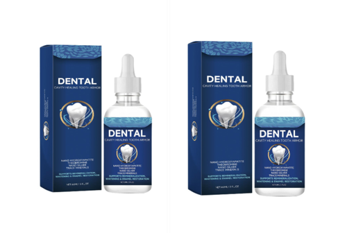 Teeth Care Liquid Gentle Care for Teeth Cleaning Yellow Teeth and Dental Plaque Oral Care Essence Dropper Bottle