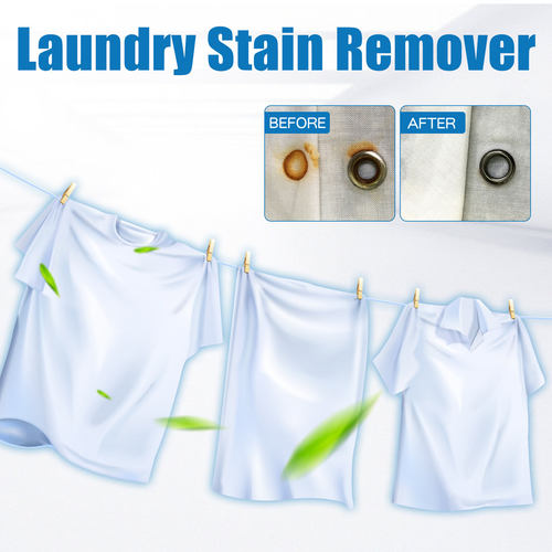 Laundry Detergent Cleans Clothes Removes Stains Tackles Tough Oil & Yellowing Stains Dry Cleaning Agent