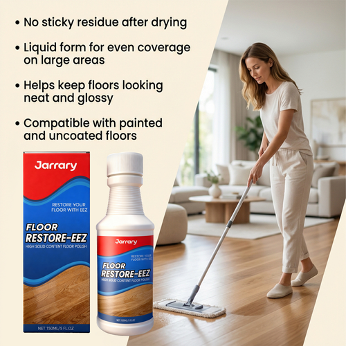 Floor Care and Polishing Agent: Gentle and Convenient Daily Home Care for Shiny Floors and Scratch Repair