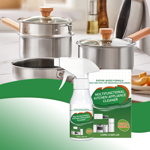 Kitchen Appliance Cleaner, Stain and Grease Remover, Gentle Formula That Does Not Damage Appliance Surfaces