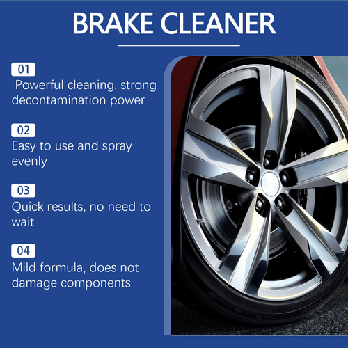 Car Brake Parts Cleaner Brake Rust Removal Brake Cleaner Spray Eliminate Noise Auto Motorcycle