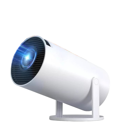 Portable Mini Android 1080p,4K Projector (2000–2500 Lumens, Built-in Hi-Fi Stereo Speakers, LED Lamp) – Suitable for Business Use