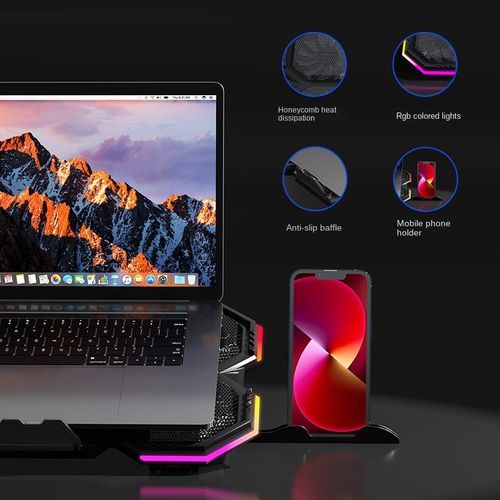 Ergonomic Laptop Cooling Pad