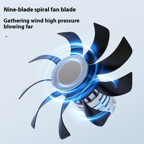 Portable water-cooled small cooling fan, mobile mini evaporative desktop air cooler, long-lasting spray