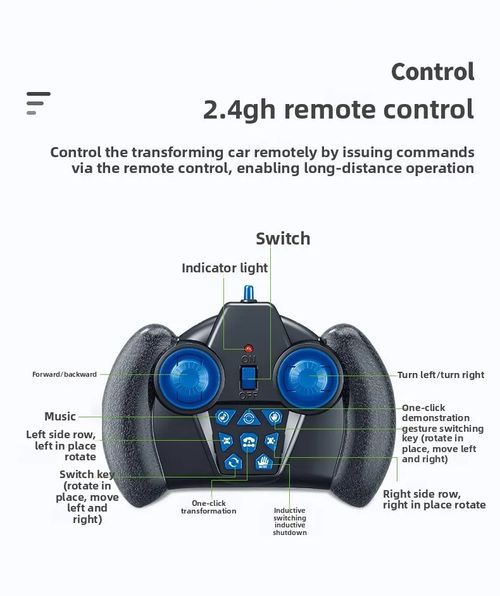 6BVQ Gesture-Sensing Transforming Electric Metal 4WD Off-Road Vehicle