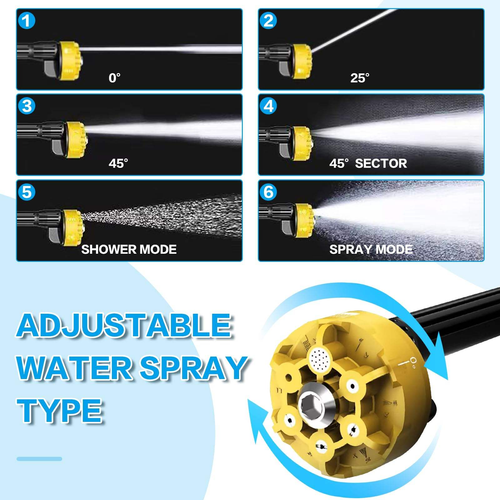 Cordless Pressure Washer Portable Cordless High-Pressure Electric Car Washer Wireless Water Gun Cleaning Machine Car Washer