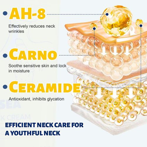 Neck Firming Cream, Tighten and Lift Neck Cream for Crepey Skin, Skin Moisturizer, Deep Moisturizing, Cruelty free Neck Care Body Care Tightening