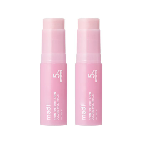 Pink Collagen Volume Multi Balm | All In One Volufiline, PDRN, NAD Stick for Youthful-Looking, Helping Look of Fine Lines, Firming Care, Anti-Aging Care | For Under-Eyes, Neck, Forehead, Smile Lines, Lip Care | Korean Skincare