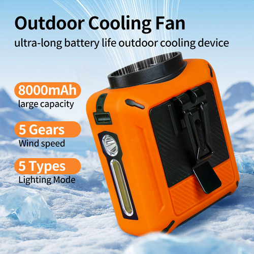 Waist-mounted air cooler