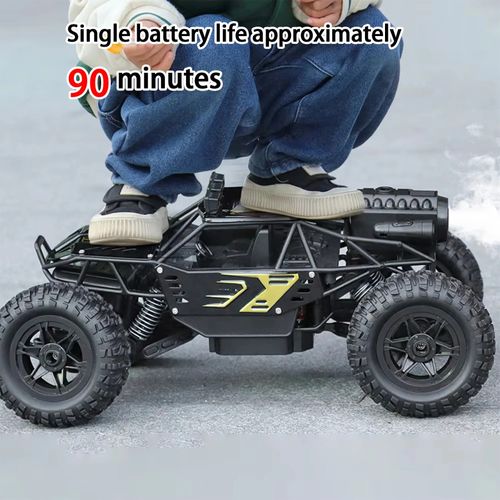 2WD RC Off-Road Drift & Rock-Crawling Monster Truck