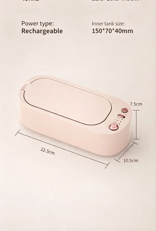 Ultrasonic Eyeglass Cleaner (suitable for cleaning necklaces, jewelry, and metal cutlery)