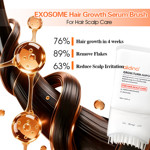Korean ADVANCED SCALP CARE Prevents Hair Loss and Promotes Hair Growth Hair Care Serum Brush for Hair Scalp Care