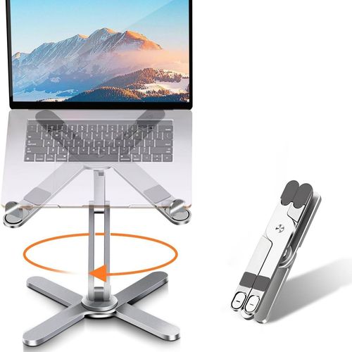 N86 360 Rotating Lifting Aluminum Alloy Laptop Stand