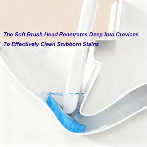 Disposable Toilet Brush, Toilet Bowl Wand Holder Set with 24PCS Cleaner Refills,Bathroom Cleaning System for Sink Bathtub Drain Wash Basin Urinal