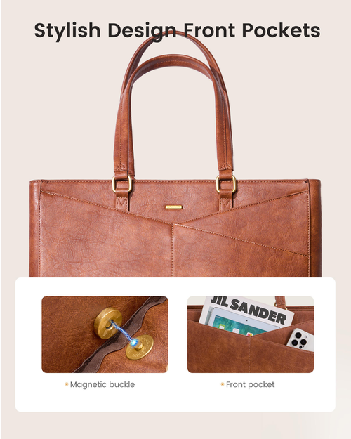 Large capacity layered handbag