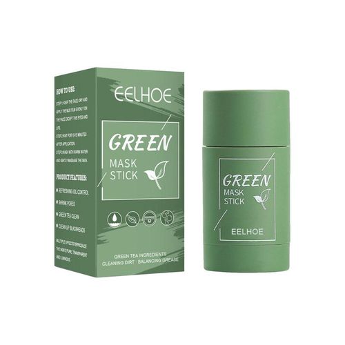 Green Tea & Clay Purifying Stick Mask - Oil Control & Pore Minimizing Facial Treatment (40g)