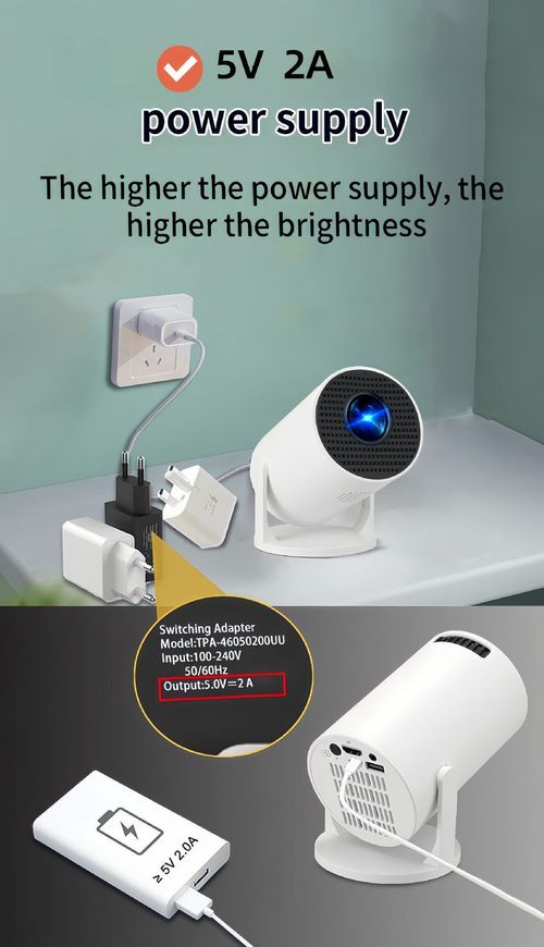 HY200 Portable Mini Smart Home Projector (1080P HD )