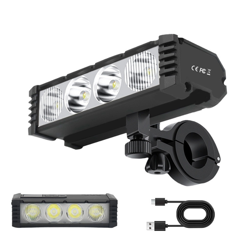 Multifunctional Bicycle Light-Night Riding Headlight with Long Battery Life and Quick Release