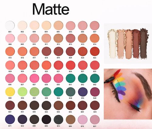 K'APEINE 15-Color Gothic Rose Eyeshadow Palette (includes contour and blush)