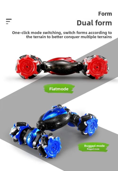 6BVQ Gesture-Sensing Transforming Electric Metal 4WD Off-Road Vehicle