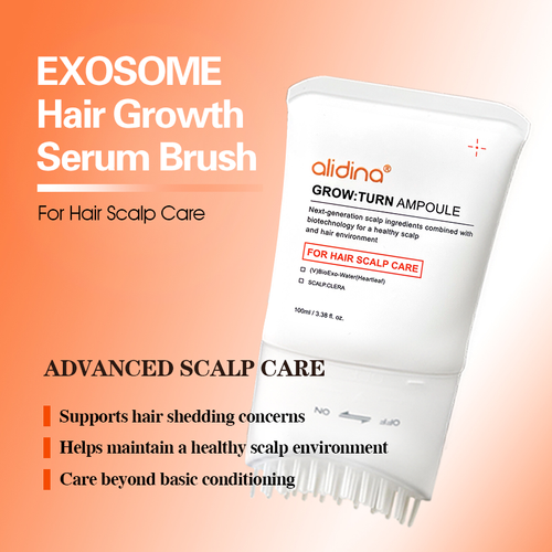 Korean ADVANCED SCALP CARE Prevents Hair Loss and Promotes Hair Growth Hair Care Serum Brush for Hair Scalp Care
