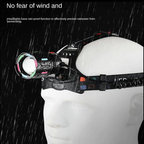 Super Bright Rechargeable LED Headlamp - Zoomable
