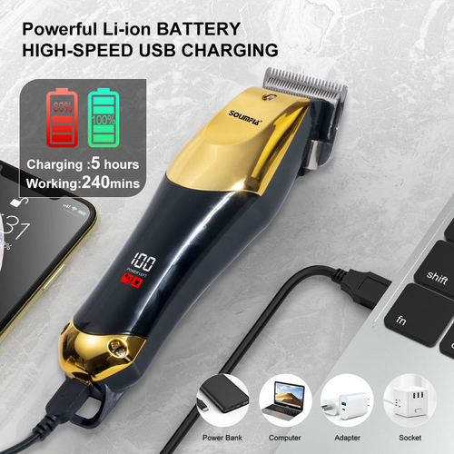 Home Pro Basic Wireless Hair Clipper Kit