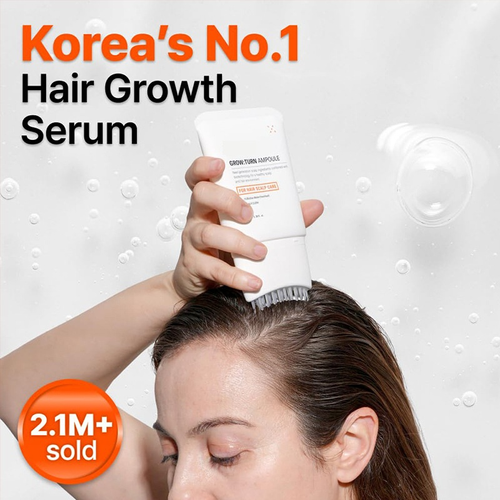 Korean ADVANCED SCALP CARE Prevents Hair Loss and Promotes Hair Growth Hair Care Serum Brush for Hair Scalp Care